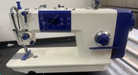 Máquina de coser industrial de alta velocidad con motor directo 8700D de Jordon Store, máquina de coser de puntada recta para prendas de vestir, máquina de coser ligera.