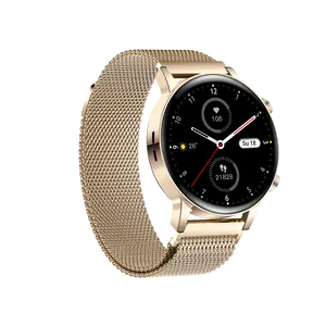 Commercio all'ingrosso 1.3 pollici schermo rotondo MK30 Lady Smart Watch sport Sleep Tracker monitoraggio braccialetto ragazza donna Smartwatch regalo
