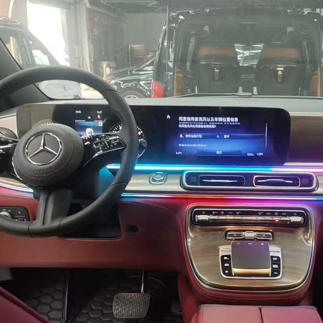 For New Mercedes Benz Vito Dashboard GPS Car Monitor Digital Cluster LCD Instrument Panel Touch Screen
