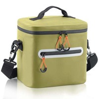 Glacière isotherme d'extérieur étanche 500DPVC 30L pliable et portable pour le déjeuner et la pêche