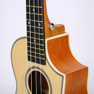 Ukelele Hawaiano Pequeño Personalizado Yukrili de 23 Pulgadas con Cuerdas de Nailon - Product Image 5