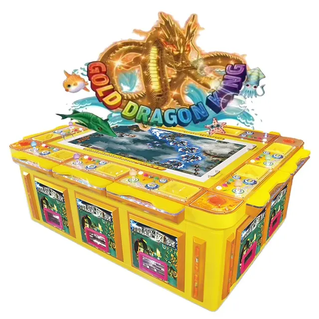 Hottest and Advanced Golden Dragon King Fish Game Software/Cabinet