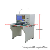 Máquina de Inspección de Primera Pieza SMT Inteligente SHENGDIAN FAI-SD-9, Sistema de Programación Rápida PLC, Maquinaria Electrónica para PCB