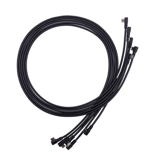 Cable de datos tipo C de ángulo recto, con revestimiento de PVC y blindaje de cobre puro para computadora, cable en ángulo. - Product Image 5