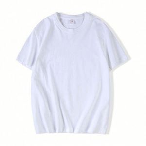 Wholesale Blank Men's Camisetas Regular Fit Solid 100% Premium Cotton T-Shirts with Custom Logo Label and Silk Screen Printing - Product Image 3