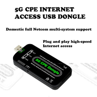 Módem USB 3.0 WEB 5G CPE Dongle RG501Q-EU, Dongle Inalámbrico 5G con Ranura para Tarjeta SIM