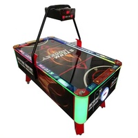 Meja Air Hockey Koin Murah Pabrik LIFUN, Mesin Permainan Olahraga Multi Game Indoor, Mesin Arcade Interaktif