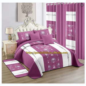 En EE. UU. Juego <span class=keywords><strong>de</strong></span> colcha <span class=keywords><strong>de</strong></span> colchón <span class=keywords><strong>de</strong></span> tamaño king para cama, 12 Uds., juego <span class=keywords><strong>de</strong></span> cama, sábanas planas ajustadas, colcha negra y dorada - Product Image 5