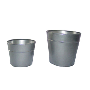 Jardineras antiguas decorativas de primera calidad, color negro - Product Image 4
