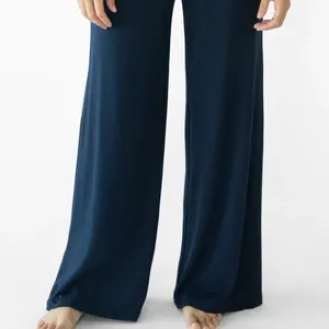 Pantaloni da donna in bambù pantaloni morbidi da Jogger con tasca da donna leggings da donna pantaloni sportivi sostenibili con coulisse
