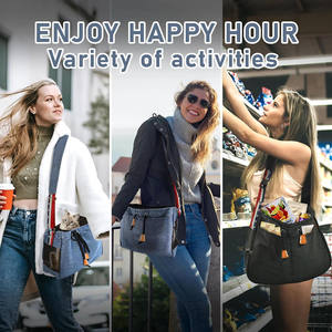 Sac de transport pour animaux de compagnie respirant en maille, à porter à l'épaule, mains libres, pour petits chiens, échantillon gratuit - Product Image 5