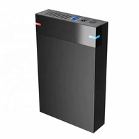 Case per Disco Rigido Esterno USB3.0 da 3,5 Pollici con Luci LED Bicolore