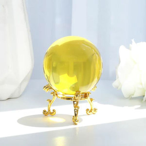 Esfera de Cristal K9 para Fotografía con Lentes, Decoración del Hogar, Adivinación o Esfera de Cristal para Predecir el Futuro con <span class=keywords><strong>Feng</strong></span> <span class=keywords><strong>Shui</strong></span> - Product Image 2