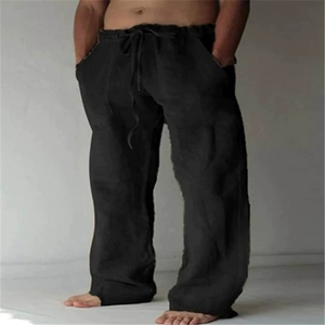 Custom Logo Wholesale New <strong>Men</strong> Summer Pants - Wide Leg Casual <strong>Trousers</strong> (Beach/Sports/Streetwear) - Product Image 6