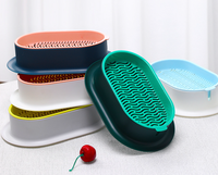 Boîte à herbe pour chat détachable et lavable, pot auto-plantant hydroponique sans terre, friandise pour chat pour l'élimination des boules de poils, fournitures pour animaux de compagnie