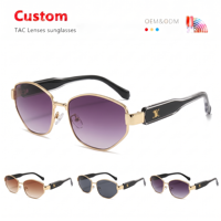 Nouvelles lunettes de soleil polyvalentes, élégantes et tendance, style streetwear, populaires auprès des influenceurs en ligne, uniques pour les voyages, protection UV.