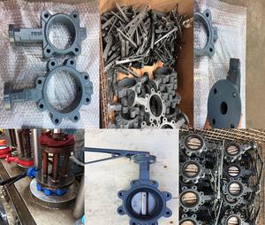 Vanne papillon manuelle à turbine, bride en PTFE, caoutchouc, PVC, acier inoxydable, joint rigide, DN25-1200, <span class=keywords><strong>disque</strong></span> en acier inoxydable 304, vanne papillon - Product Image 6