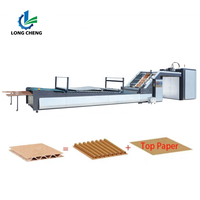 Laminateur automatique électrique à grande vitesse pour papier flûte, machine de laminage à froid pour carton et applications commerciales