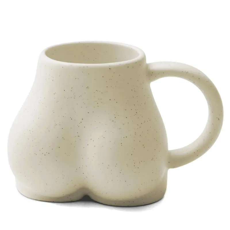 Novità tazze in ceramica tazza donna corpo culo forma di culo caffè latte tazza scultura tazza tavolo da pranzo casa Butts tazze