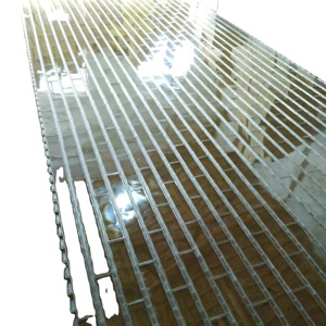 Persiana enrollable de cristal de diseño moderno Cortinas de PC Listones de policarbonato duraderos Paneles de PVC esmerilado Perfiles Precios de fábrica - Product Image 6