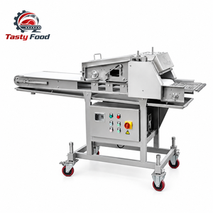 Presse à viande commerciale en acier inoxydable pour affaisser les poitrines de poulet, les steaks de bœuf et les schnitzels de porc – Ligne d'affaissement de viande - Product Image 4