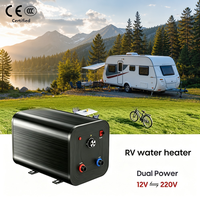 Chauffe-eau pour camping-car avec alimentation double 12V/110V et capacité de 6 gallons, chauffage rapide pour le camping hors réseau, fabrication OEM
