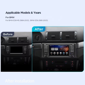 BMW E39 E53 M5 için Android araç DVD oynatıcı player araba radyo araba stereo 4G LTE DSP BT stereo multimedya oynatıcı destekler - Product Image 6