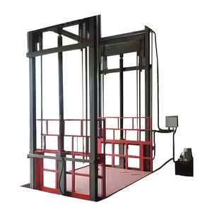 Yüksek kalite toptan fabrika doğrudan büyük kaldırma 1000kg kaldırma cep açık yük asansörü basit hidrolik kargo asansörü asansör - Product Image 2