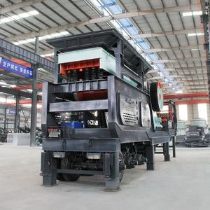 Planta de Trituración Móvil Tipo Neumático de 200tph, Trituradora de Impacto de Mandíbulas Primaria y Secundaria para Minería, Cantera, Agregados, Industria de la Construcción - Product Image 6