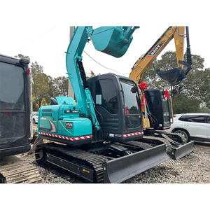 Mini pelle KOBELCO SK75 7.5 tonnes à fonctionnement rapide Machines d'ingénierie d'occasion Mini pelle KOBELCO SK75 utilisée - Product Image 1