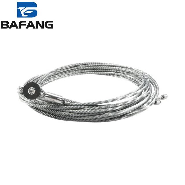 High Strength Stainless Steel Wire Rope Assembly  Corrosion Resistant Steel Cable with Eyelet for Marine, Construction, Hoisting