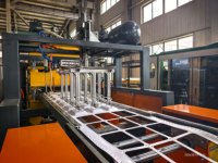 Nouvelle machine automatique de formage de boîtes repas en mousse PS, contrôlée par PLC, avec pompe à moteur 380V 204kW, haute sécurité, écologique et jetable