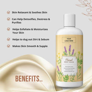 Nuevo Gel de Ducha Corporal Líquido Floral Hidratante, Blanqueador y Refrescante para Mujer, Superventas - Product Image 3