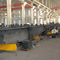 Bâtiment d'entrepôt en acier YUHUI sur mesure, garantie 5 ans, conception de modèle 3D, usine de stockage de matières premières industrielles