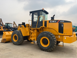China menjual Backhoe Wheel <span class=keywords><strong>Loader</strong></span> Bekas 5-6 <span class=keywords><strong>Ton</strong></span> dengan Mesin Cummins Euro5, Hidrolik KYB, Penggerak 4x4 untuk Konstruksi - Product Image 4