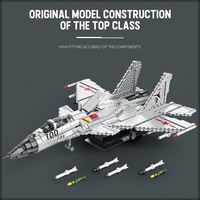 Produk Baru Reobrix 33023 J-15 Seri Model Blok Bangunan Mainan MOC Puzzle Set Edukatif untuk Hadiah Dewasa
