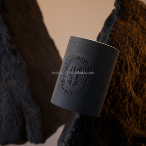 Bán Buôn 6Oz 10Oz Biểu Tượng Tùy Chỉnh Hiện Đại Rỗng Xi Măng Nến Tàu Nồi Container <span class=keywords><strong>Handmade</strong></span> Sang Trọng Bê Tông Nến Jar Chủ - Product Image 5