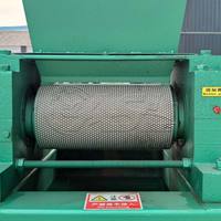 Granulateur à double rouleau avec moteur - Granulation à sec, construction en acier allié, haute productivité, capacité de 1 à 3 t/h