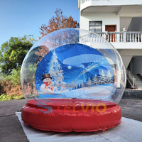 10ft 13ft Bulle Gonflable Boule à Neige Gonflable Boule à Neige Photomaton avec Souffleur