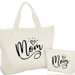 Customizable Large Capacity <b>Canvas</b> Tote Bag Reusable One-Shoulder Design Foldable Feature Logo Printed <b>Backpack</b> Promotions - Product Image 1