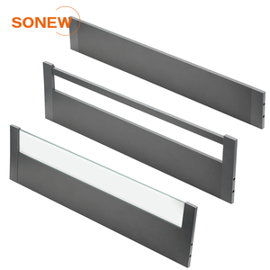 Sistema de Gavetas Deslizantes de Parede Dupla SONEW para Cozinha Moderna com Trilhos de 167mm e Fechamento Suave - Product Image 6
