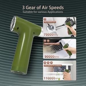Mini Ventilador Turbo Jet de 110000 RPM con Motor sin Escobillas, Ventilador de Conducto Portátil, Soplador Eléctrico Turbo de Alto Rendimiento, Soplador de Aire de Alta Potencia - Product Image 5