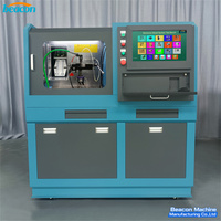 Banco de pruebas Common Rail CR309: Máquina de calibración de inyectores diésel con cilindro de volteo eléctrico y sensor de flujo