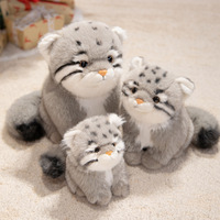 Peluche Chat Réaliste, Jouet en Peluche, Cadeau Promotionnel pour Enfants, Animal en Peluche du Zoo
