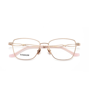 Gafas Modernas de Titanio con Montura Completa Redonda, Color Sólido, Ligeras, Unisex, para Adultos, Monturas para Corrección de la Visión, China - Product Image 5