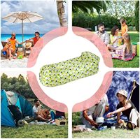 Fauteuil de plage gonflable, accessoires de camping, canapé gonflable, chaise longue gonflable pour le camping