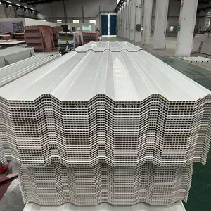 แผ่น<span class=keywords><strong>หลังคา</strong></span>ลูกฟูก <span class=keywords><strong>UPVC</strong></span> PVC สองชั้น ฉนวนกันความร้อน ทนทาน สำหรับ<span class=keywords><strong>หลังคา</strong></span>อาคารและโกดัง - Product Image 6