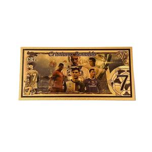 Collezione di banconote placcate in oro 24K <span class=keywords><strong>Cristiano</strong></span> <span class=keywords><strong>Ronaldo</strong></span> 9 Designs 2026 - Product Image 2