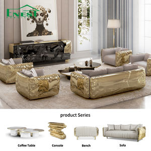 أرائك فاخرة من الجلد للترفيه أثاث فيلا - Product Image 1