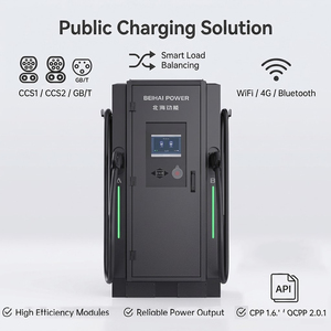 Estación de Carga Rápida Comercial de 180kW con Doble Conector, 250A de Alta Corriente y 1000V de Potencia Constante para Centros Comerciales - Product Image 3